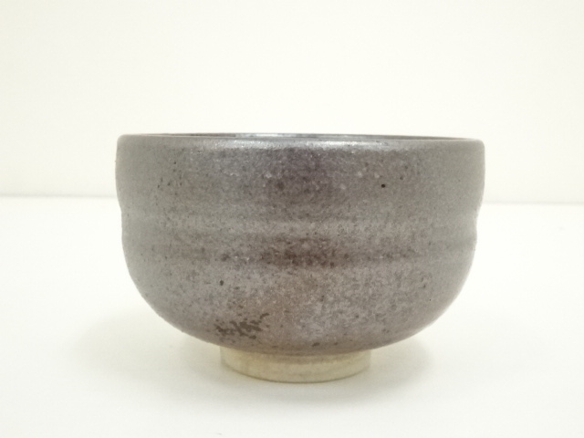  染付扇面香合 九谷陶庄窯造　茶碗（共箱）